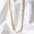 Luxury Freshwater Pearl Necklace | 10mm Natural Pearls