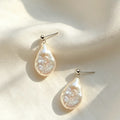Baroque Freshwater Pearl Earrings | S925 Sterling Silver